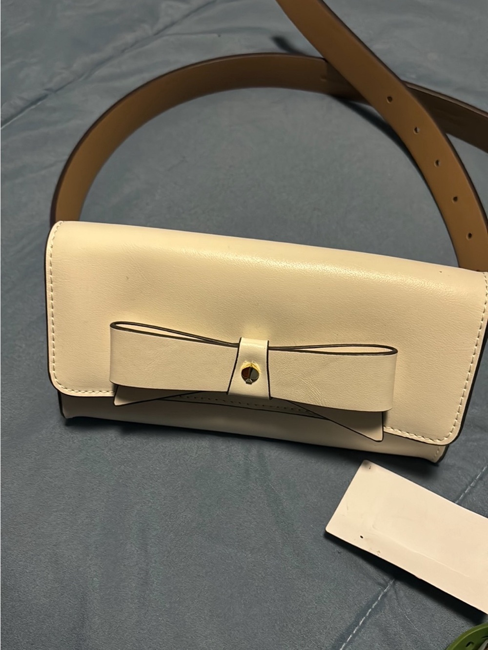 KATE SPADE CREAM Belt Bag